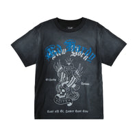 edhardyoriginals S / FADED BLACK Limited Edition - Rhinestone NYC Eagle Tee