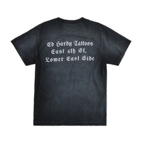 edhardyoriginals S / FADED BLACK Limited Edition - Rhinestone NYC Eagle Tee