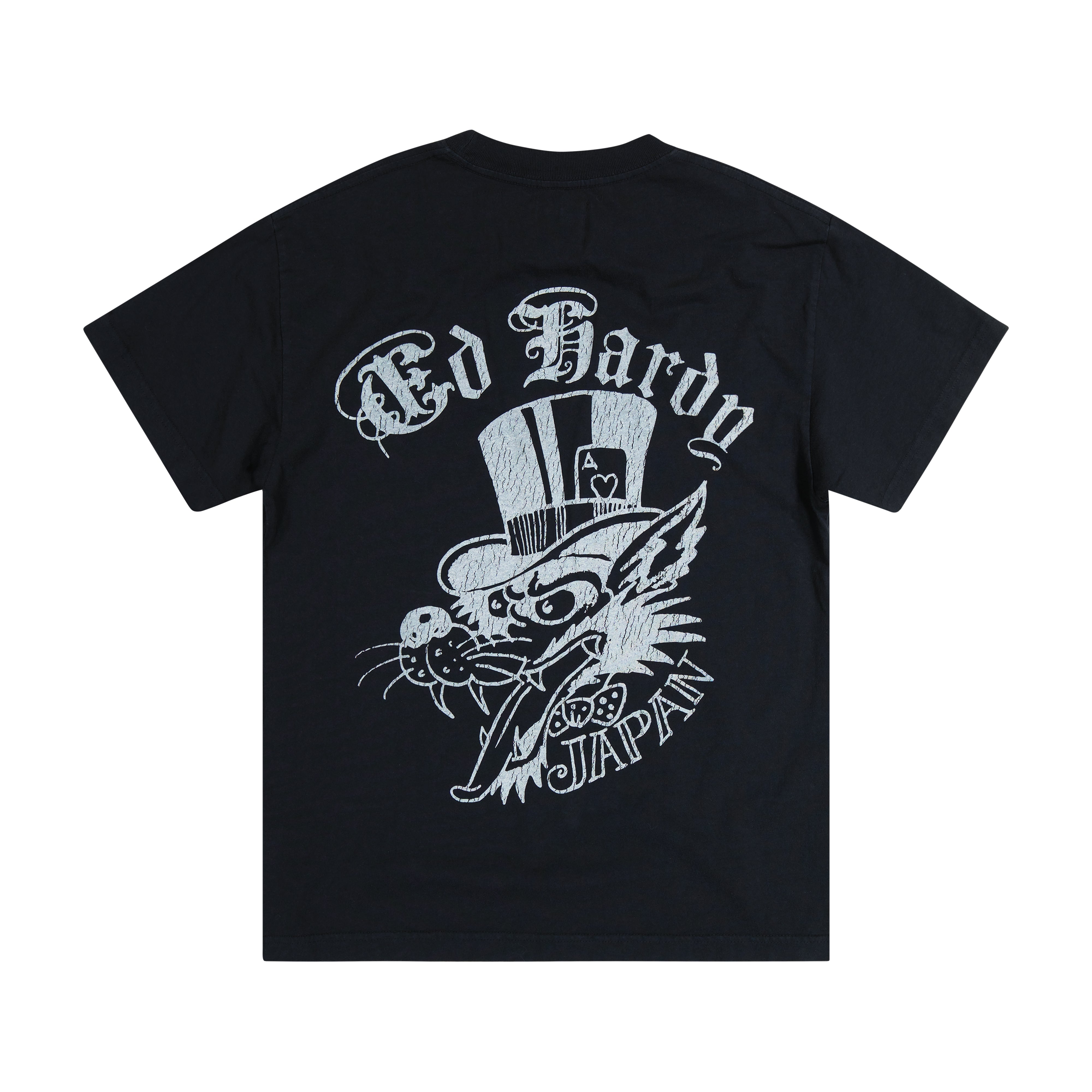 edhardyoriginals S / BLACK Limited Edition - Rhinestone Japan Dagger Tee