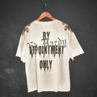 edhardyoriginals S / VINTAGE IVORY Reaper Cropped Mens Boxy Tee