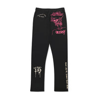 edhardyoriginals S / Black Destroy Skele Sweatpant