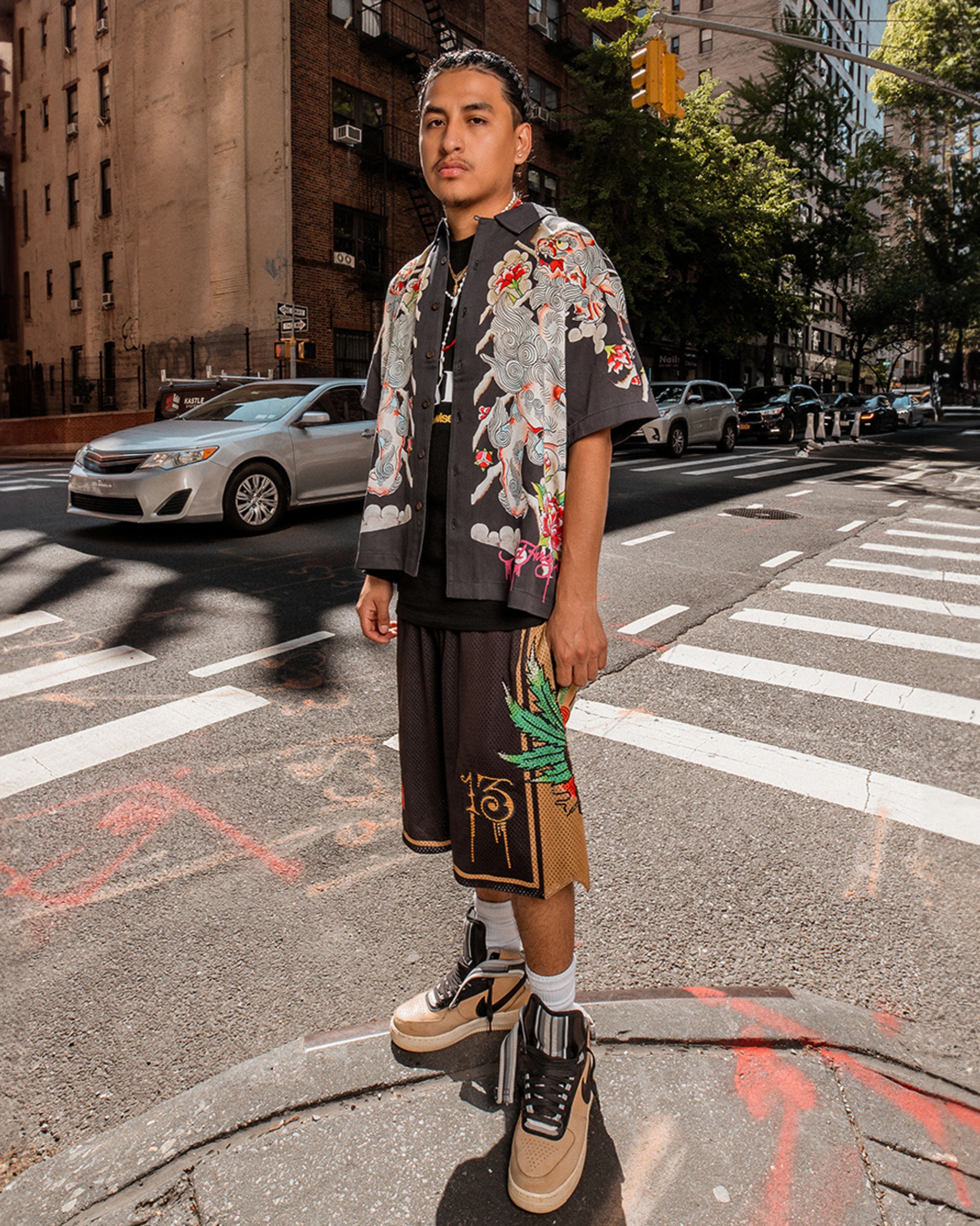 Japan Lyon Boxy Camp Shirt