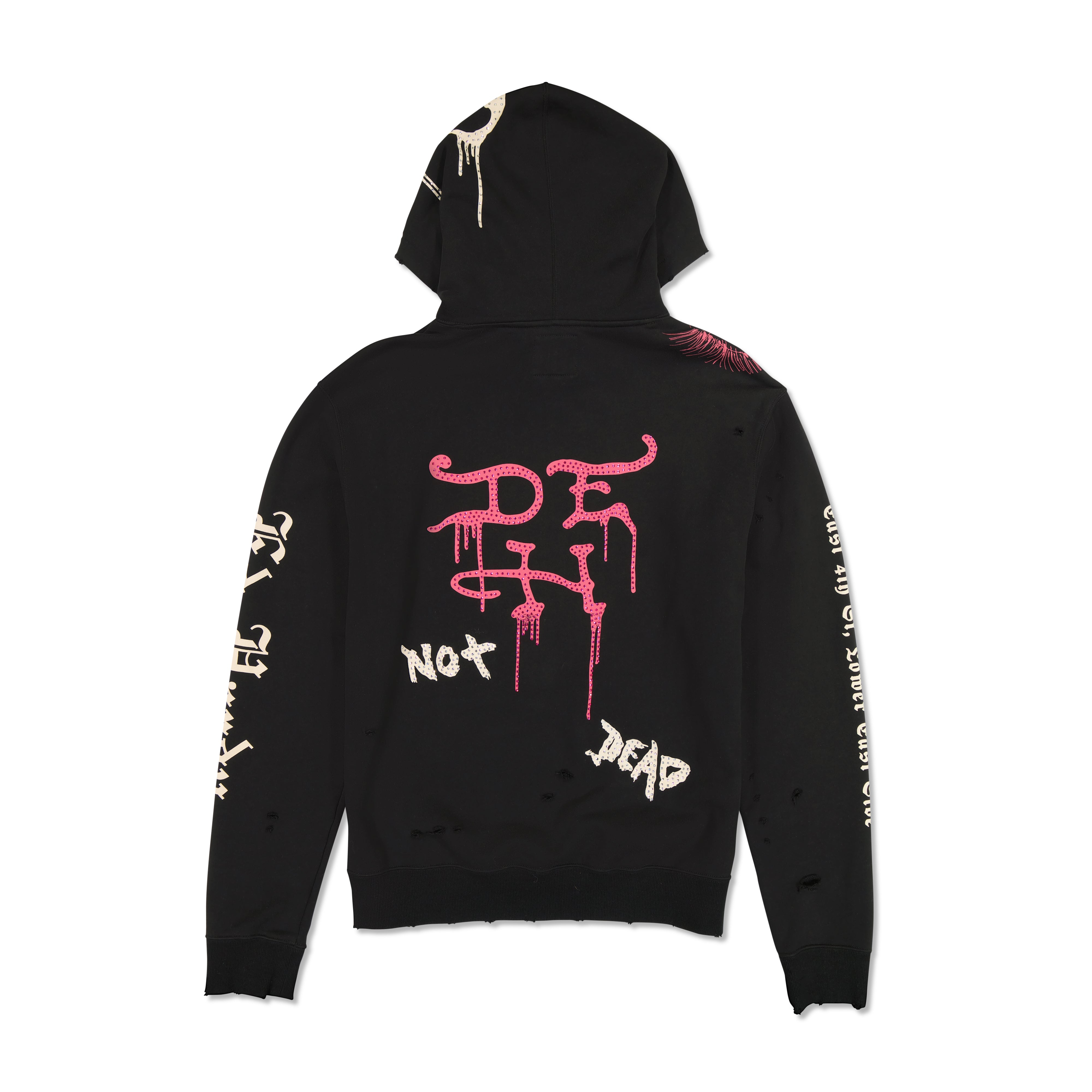 Destroy Skele Hoodie - edhardyoriginals