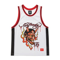 edhardyoriginals S / White Devil Head Jersey