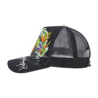 edhardyoriginals BLACK Embroidered Japan Dragon