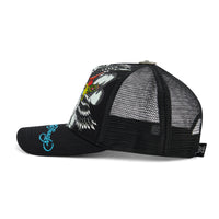 edhardyoriginals OS / BLACK 77 Eagle Rhinestone Trucker Hat