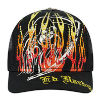 Reaper Rhinestone Trucker Hat