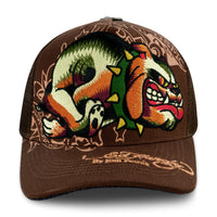 edhardyoriginals Cocoa Bulldog Trucker Hat