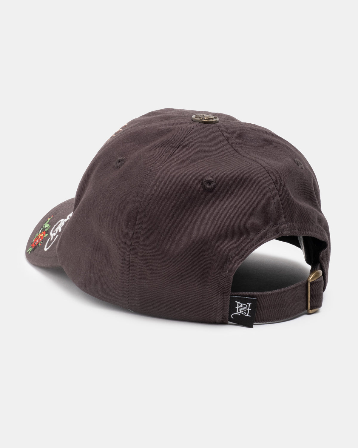 SKULL ROSES TWILL BASEBALL CAP