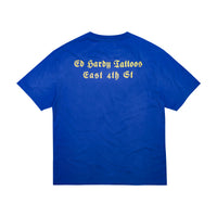 edhardyoriginals S / VINTAGE COBALT Sacred Heart Boxy Tee - Vintage Cobalt