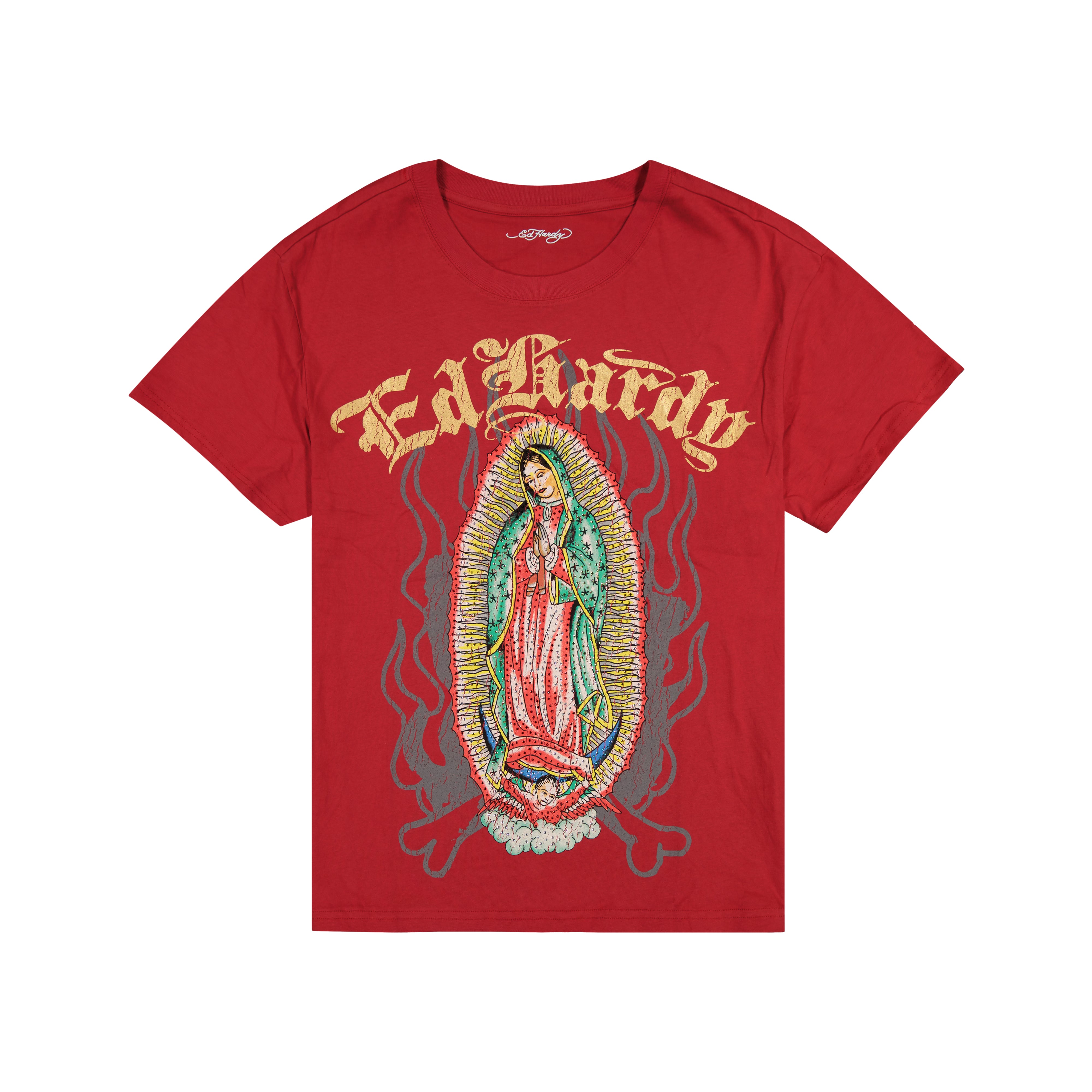 Mary Rhinestone Boxy Tee