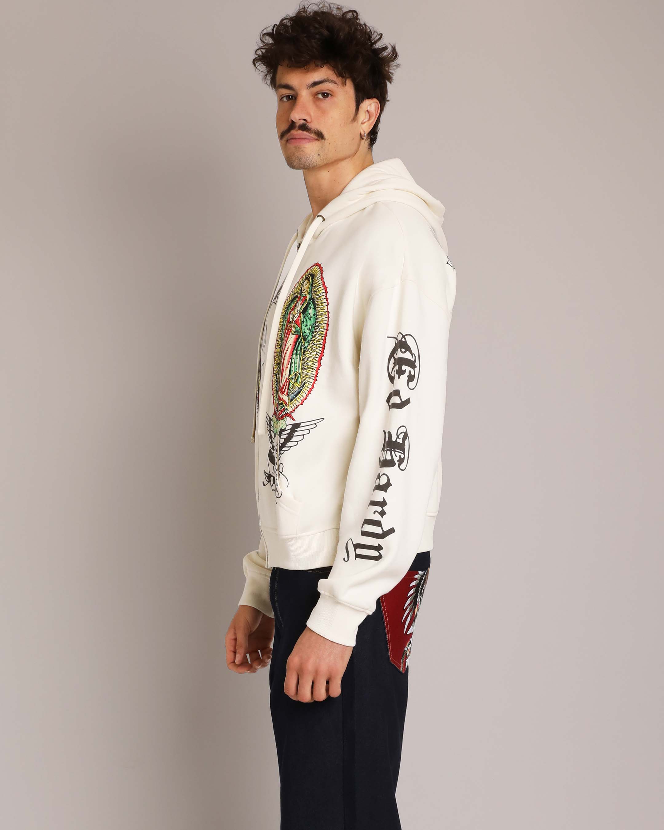 Mary Boxy Zip Hoodie