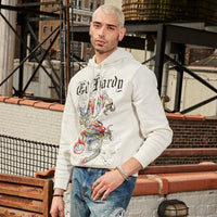 edhardyoriginals S / IVORY Japan Dragon Ivory Pullover Hoodie