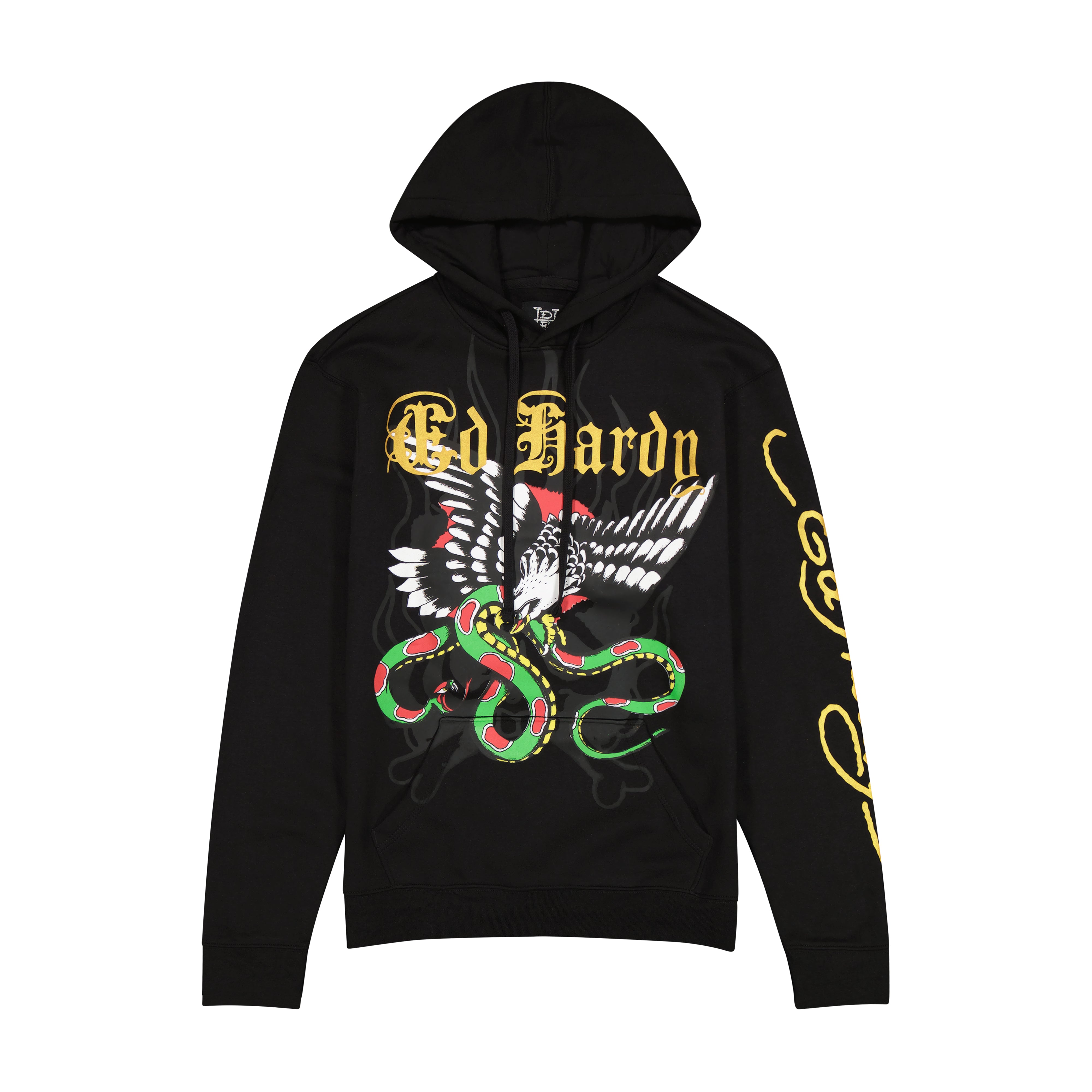 edhardyoriginals S / BLACK Eagle Snake Pullover Hoodie