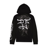 edhardyoriginals S / Black Japan Dragon Mens Hoodie