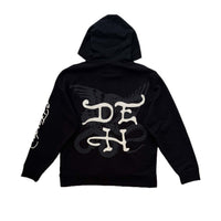 edhardyoriginals S / BLACK DG Skull Men's Hoodie