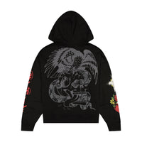 Heart Cross Boxy Fleece Hoodie