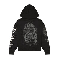 LKS Skull Boxy Zip Hoodie