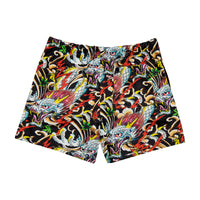 edhardyoriginals S / MULTI Dragon Mens Mesh Short