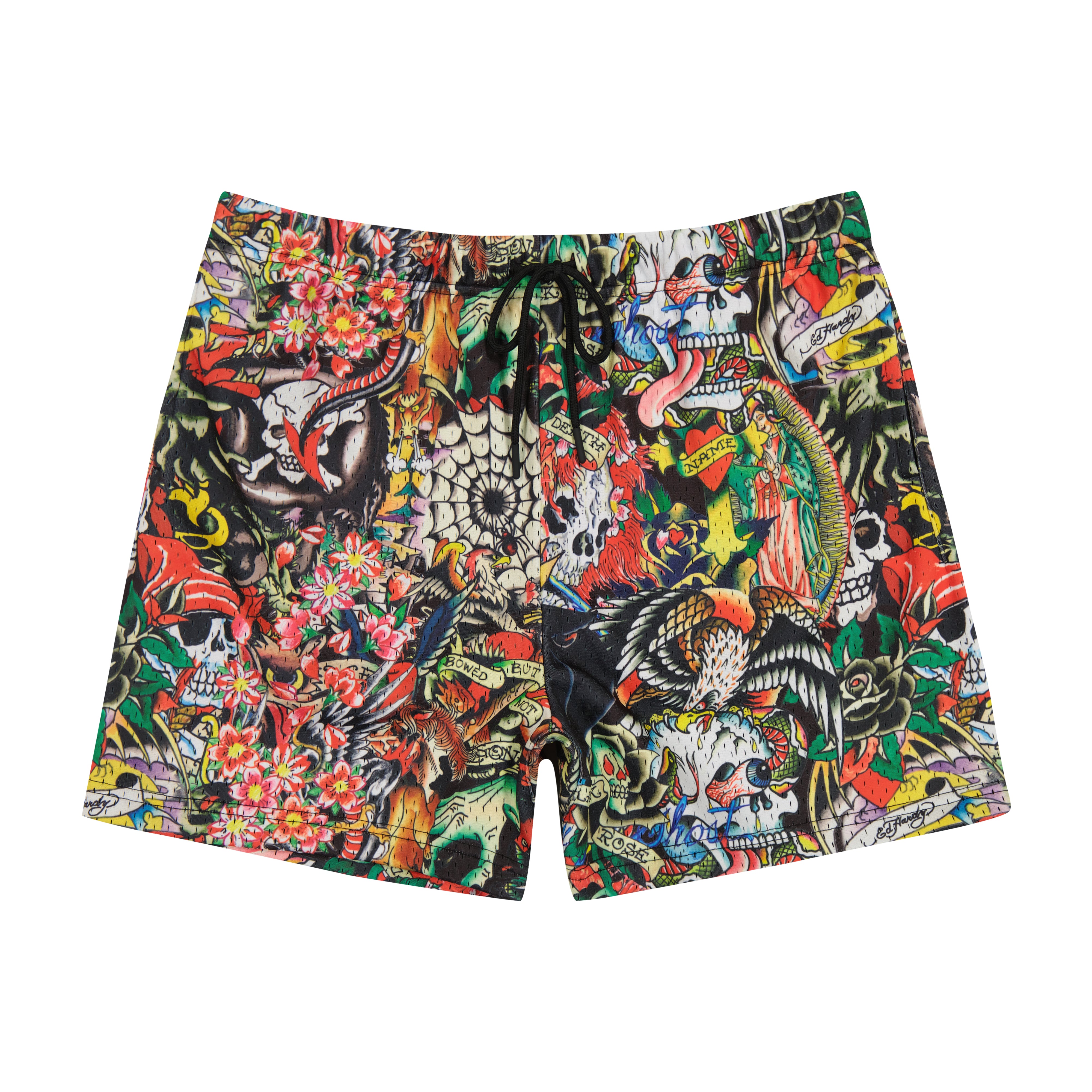 edhardyoriginals S / Multi Tattoo Collage Short