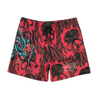 edhardyoriginals S / PINK Panther Dragon Mesh Basketball Short