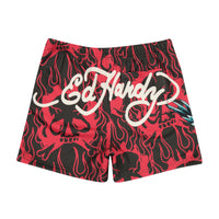 edhardyoriginals S / PINK Panther Dragon Mesh Basketball Short