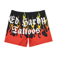 edhardyoriginals S / Black Fire LKS Skull Mens Short