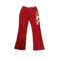 edhardyoriginals S / RED Tiger Mountain Bootcut Sweatpants