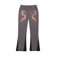 edhardyoriginals S / CHARCOAL Dragon Flame Sweatpants