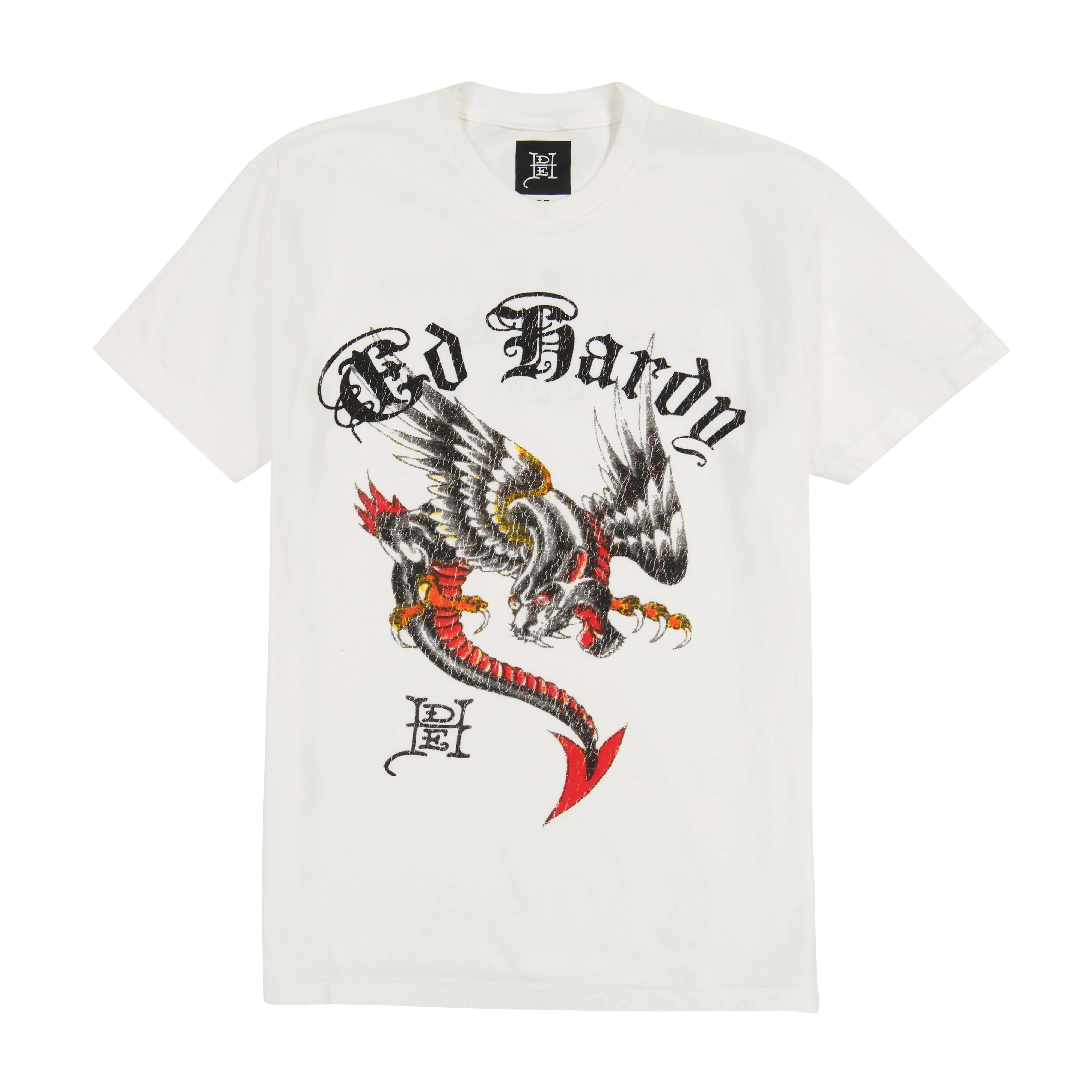 edhardyoriginals S / WHITE Panther Dragon Tee