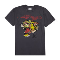 edhardyoriginals S / CHARCOAL Profile Tiger Tee