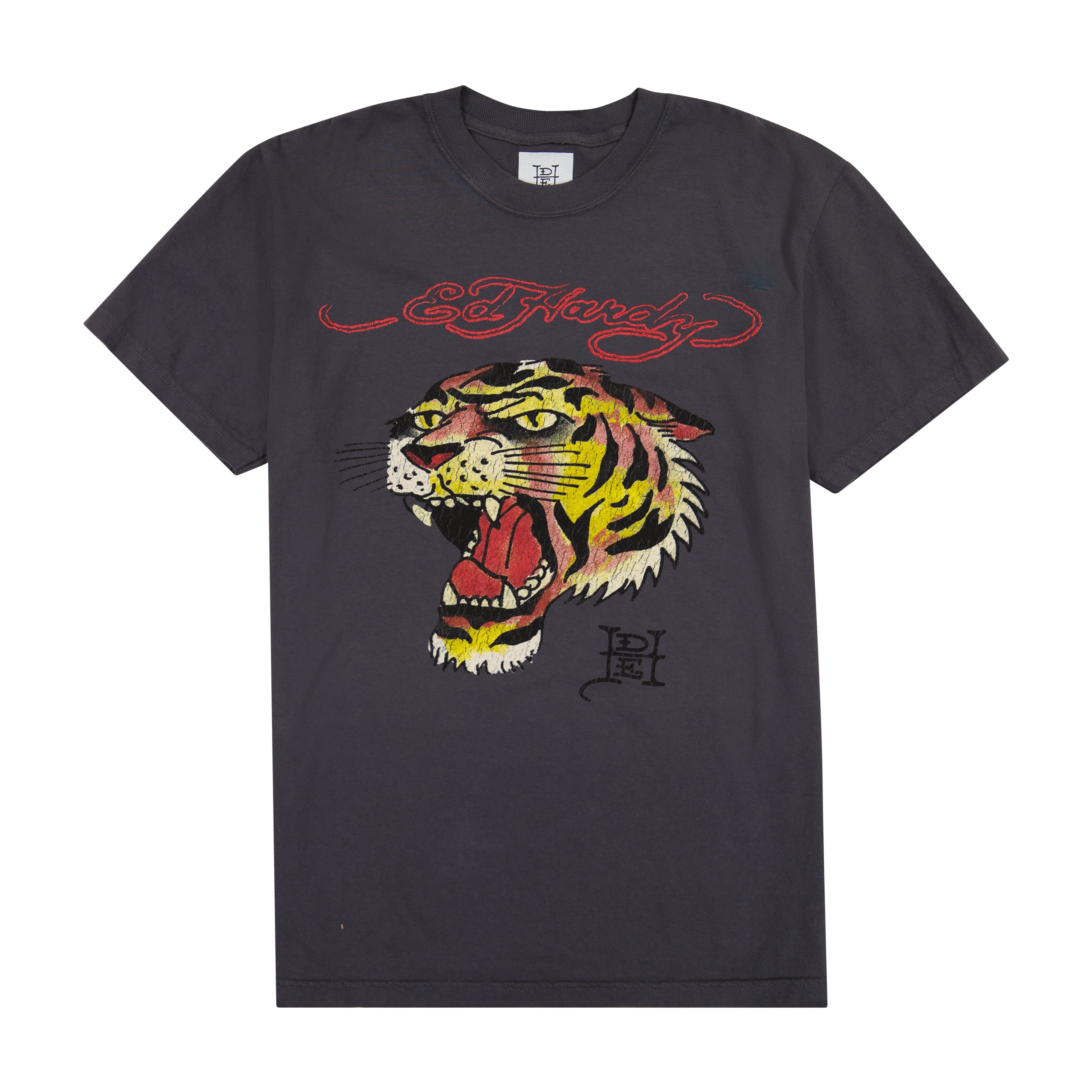 edhardyoriginals S / CHARCOAL Profile Tiger Tee