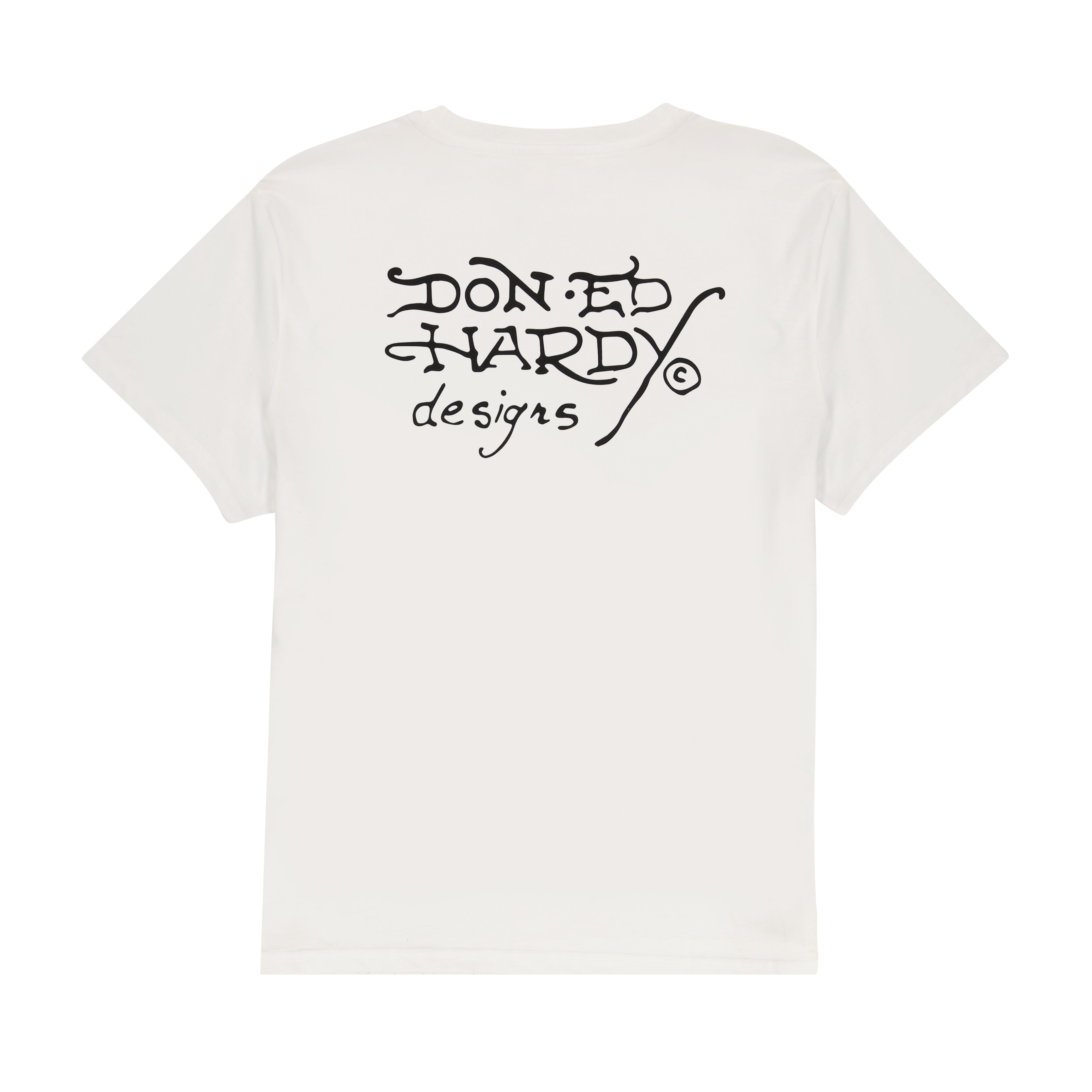 Flame Skull Tee - Cloud Dancer