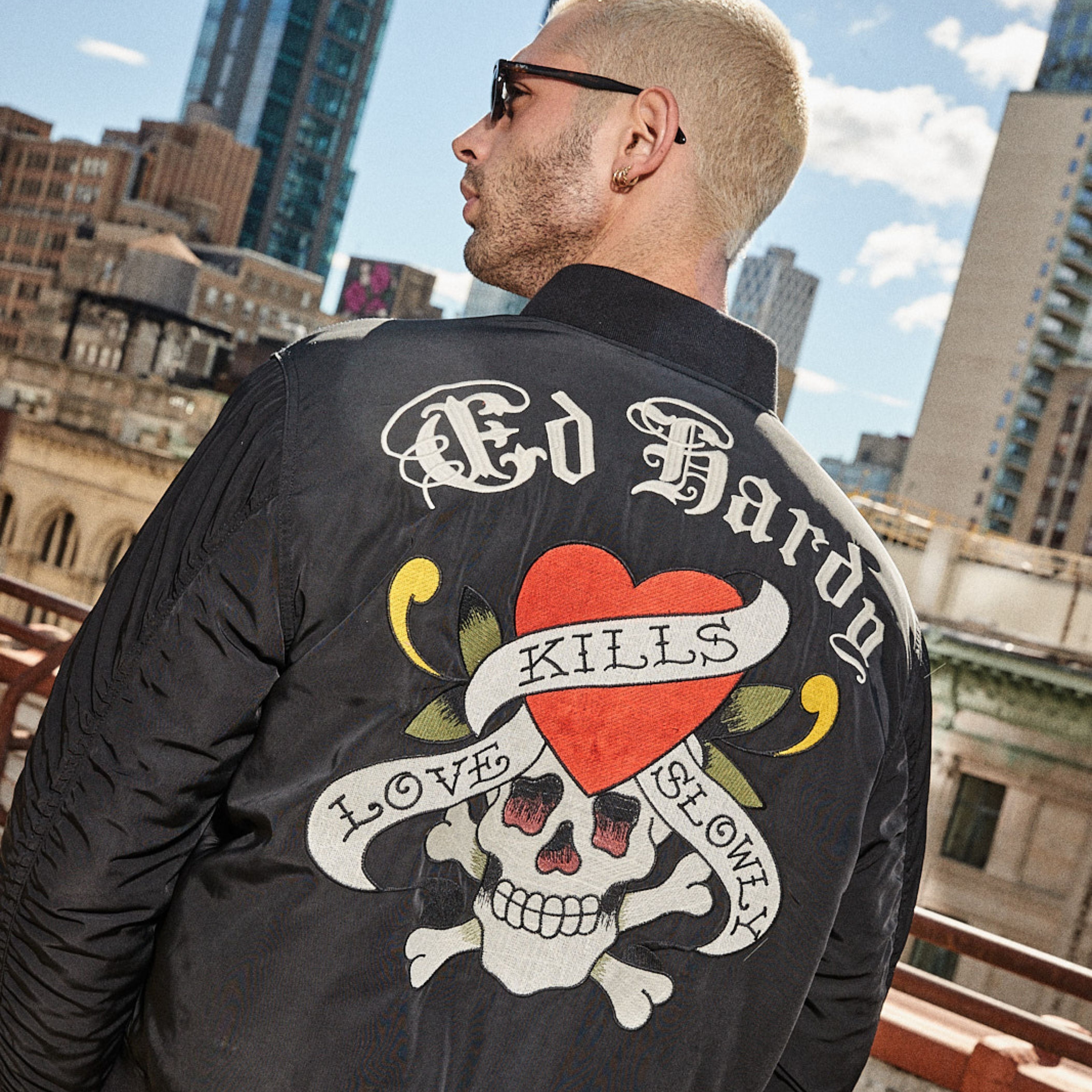 LKS Skull Bomber Jacket