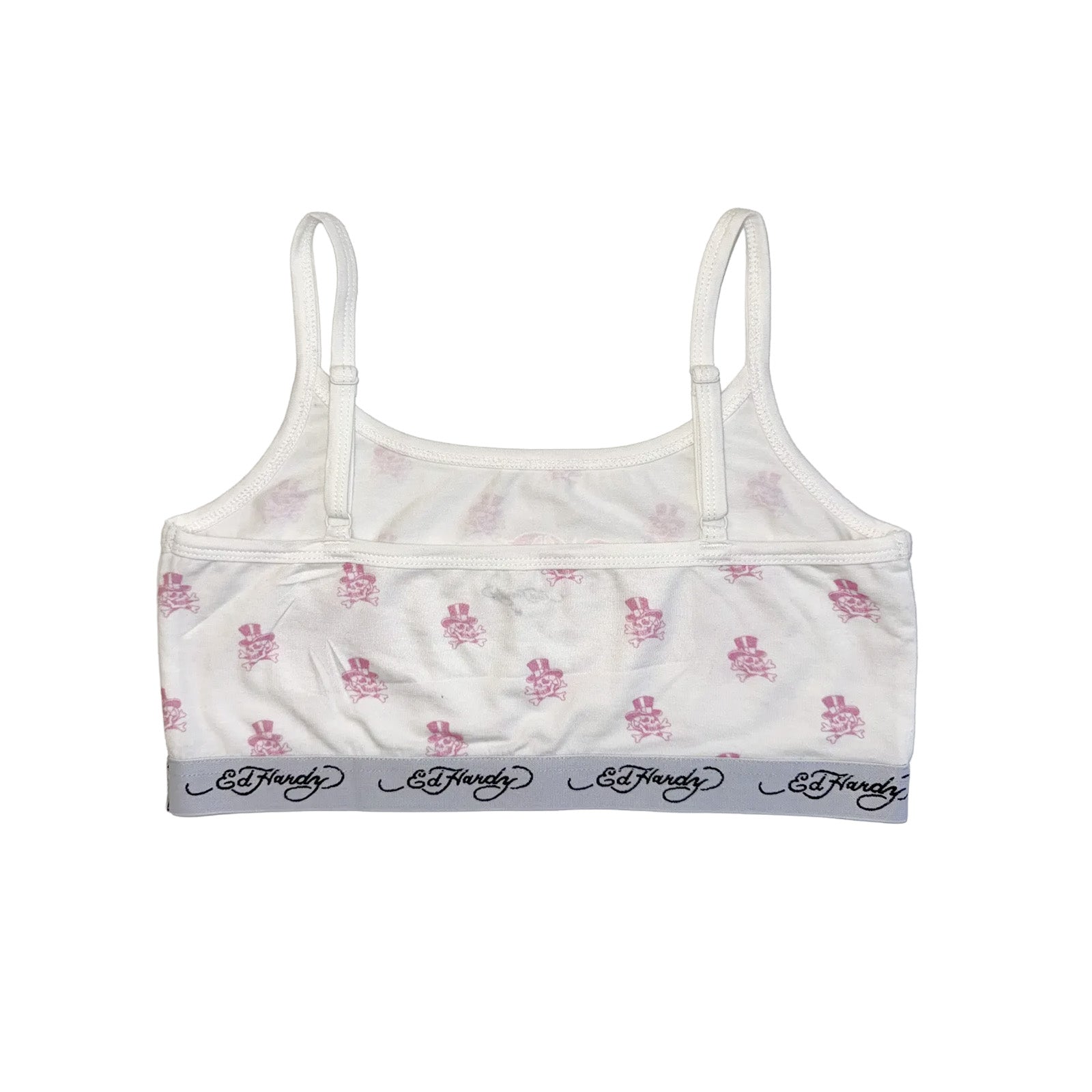 Tophat Skull Elastic Bralette