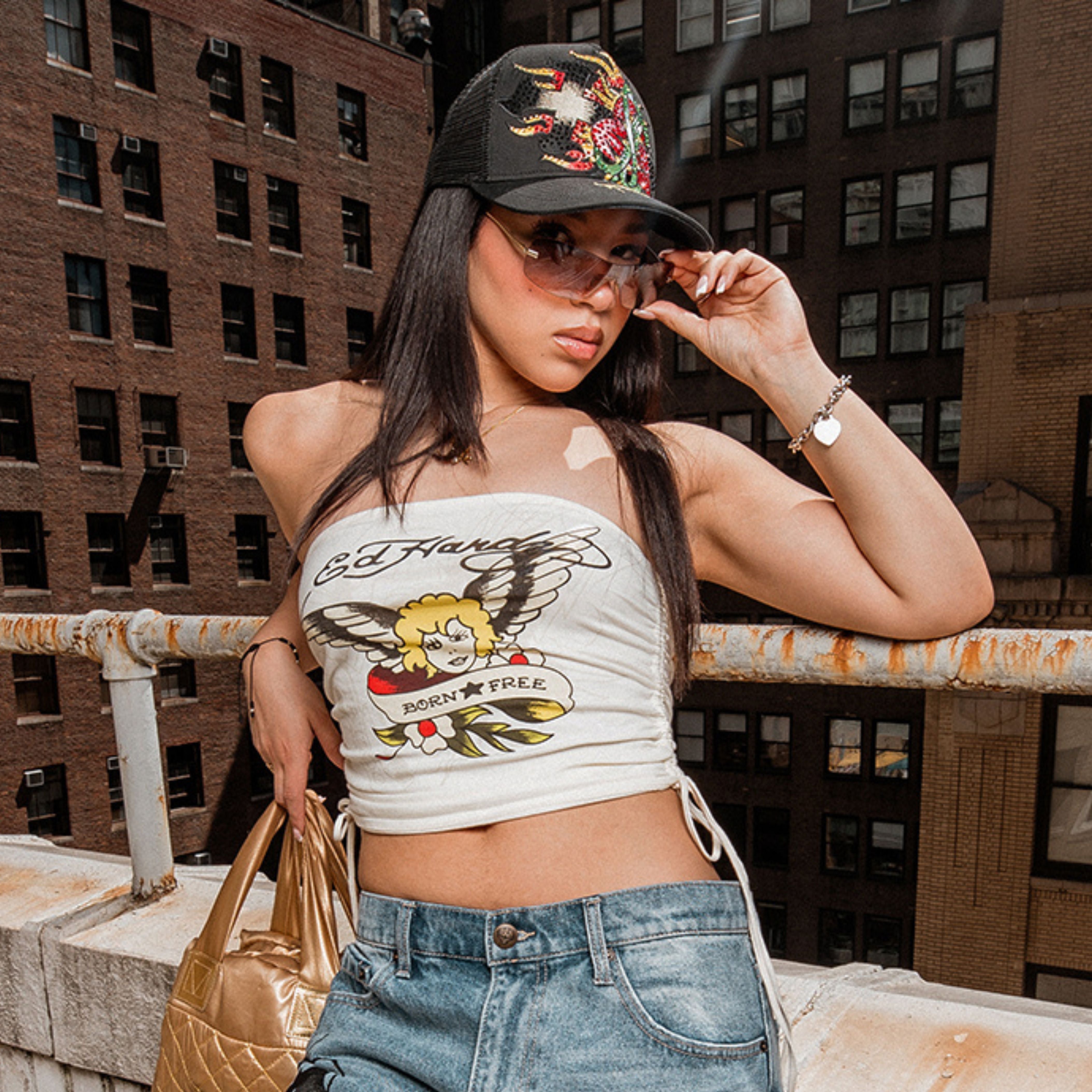 Cherubs Gathered Tube Top