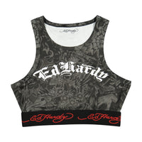 edhardyoriginals XS / BLACK Tattoo Sport Tank