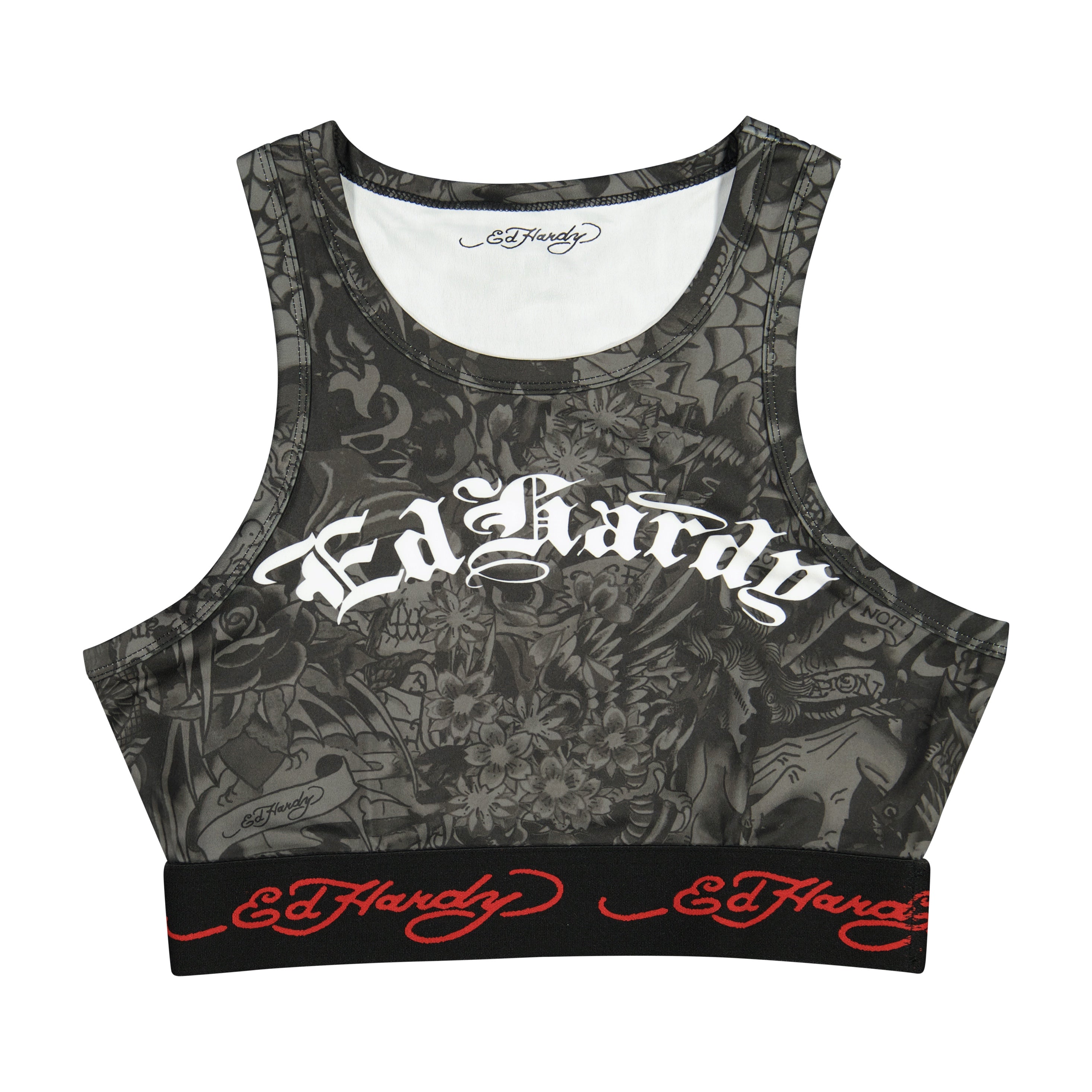 edhardyoriginals XS / BLACK Tattoo Sport Tank
