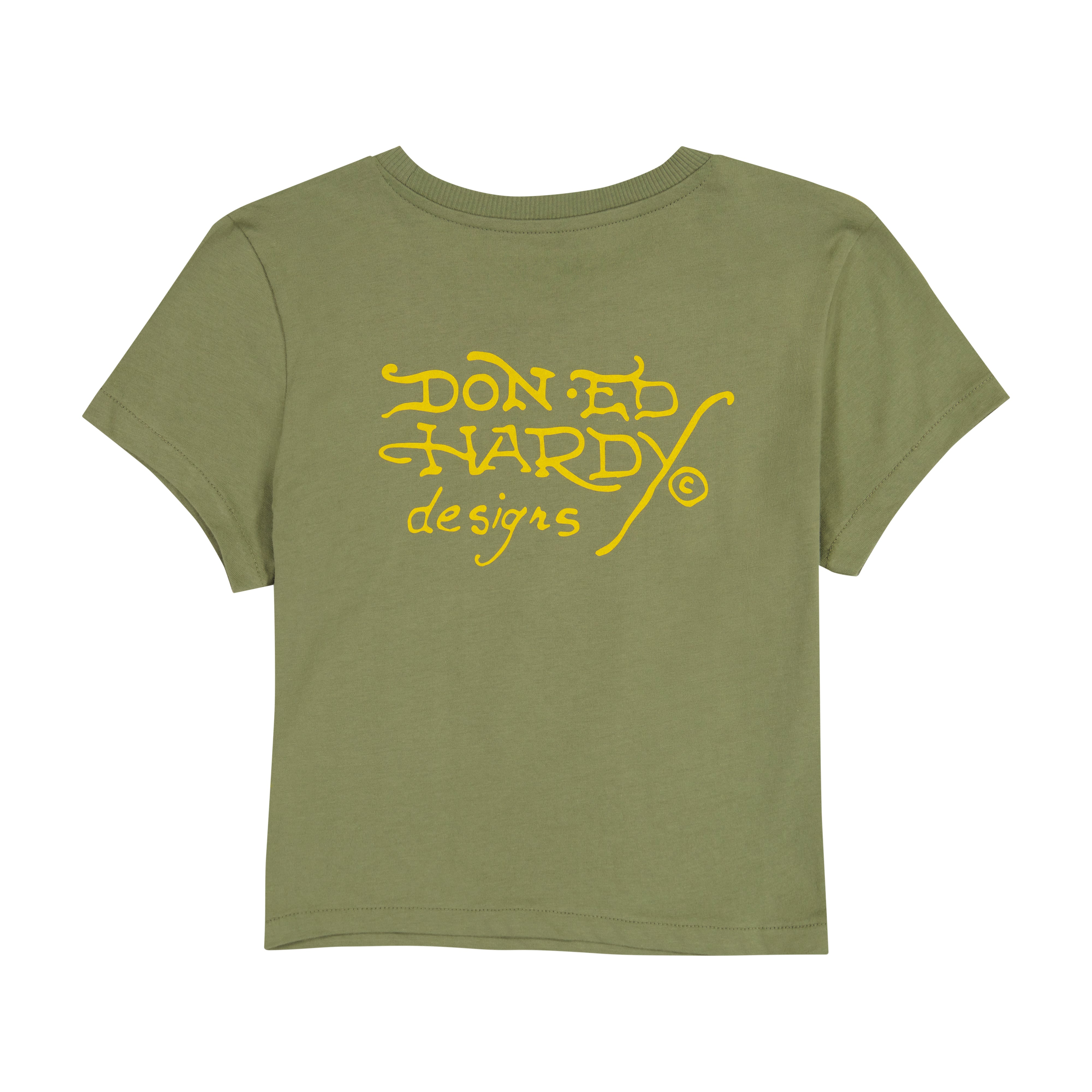 Olive LKS Baby Tee