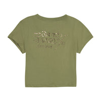 edhardyoriginals S / Olive Death Before Dishonor Baby Tee