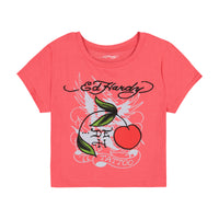 edhardyoriginals XS / POP PINK Cherry Baby Tee