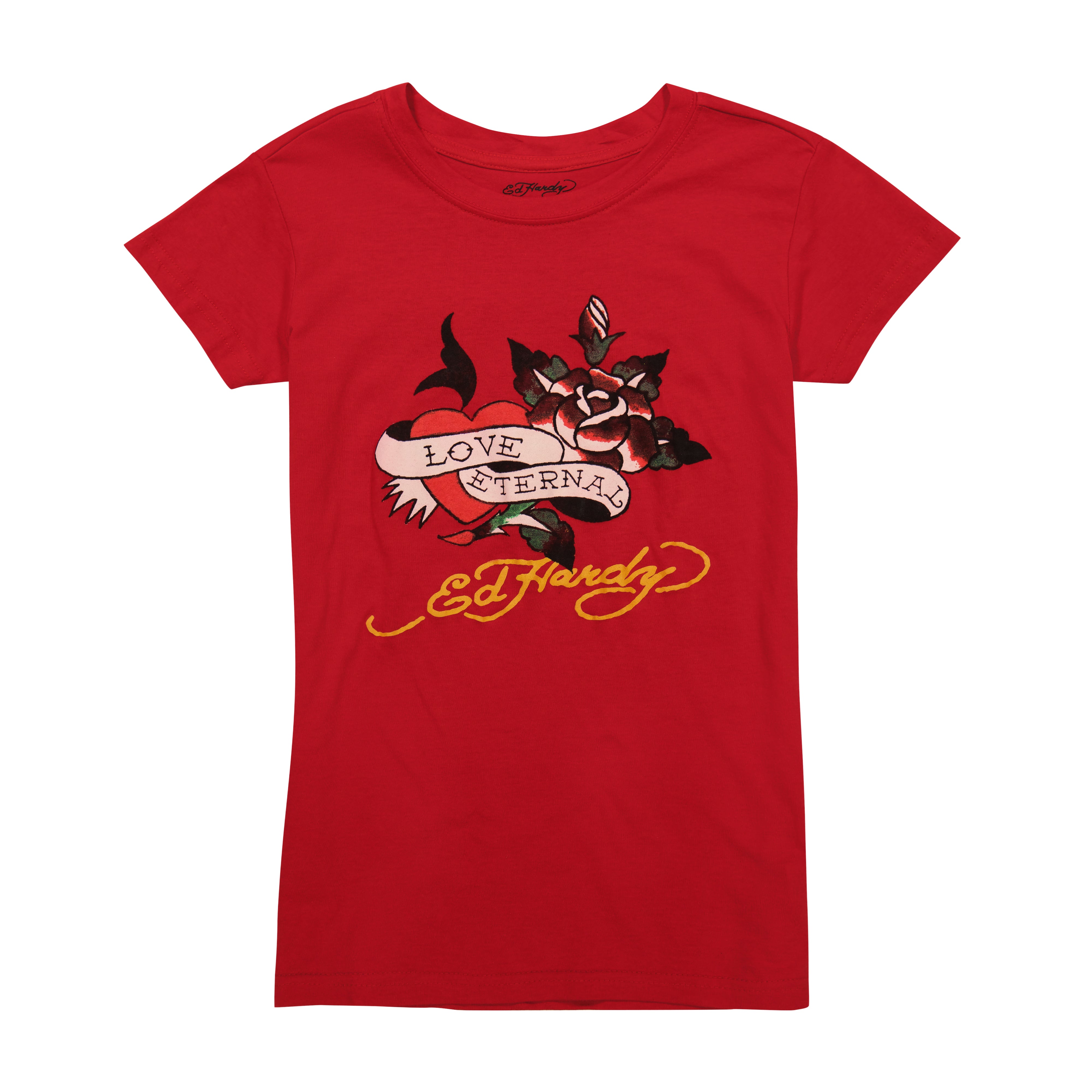 Love Eternal Baby Fitted Tee - edhardyoriginals