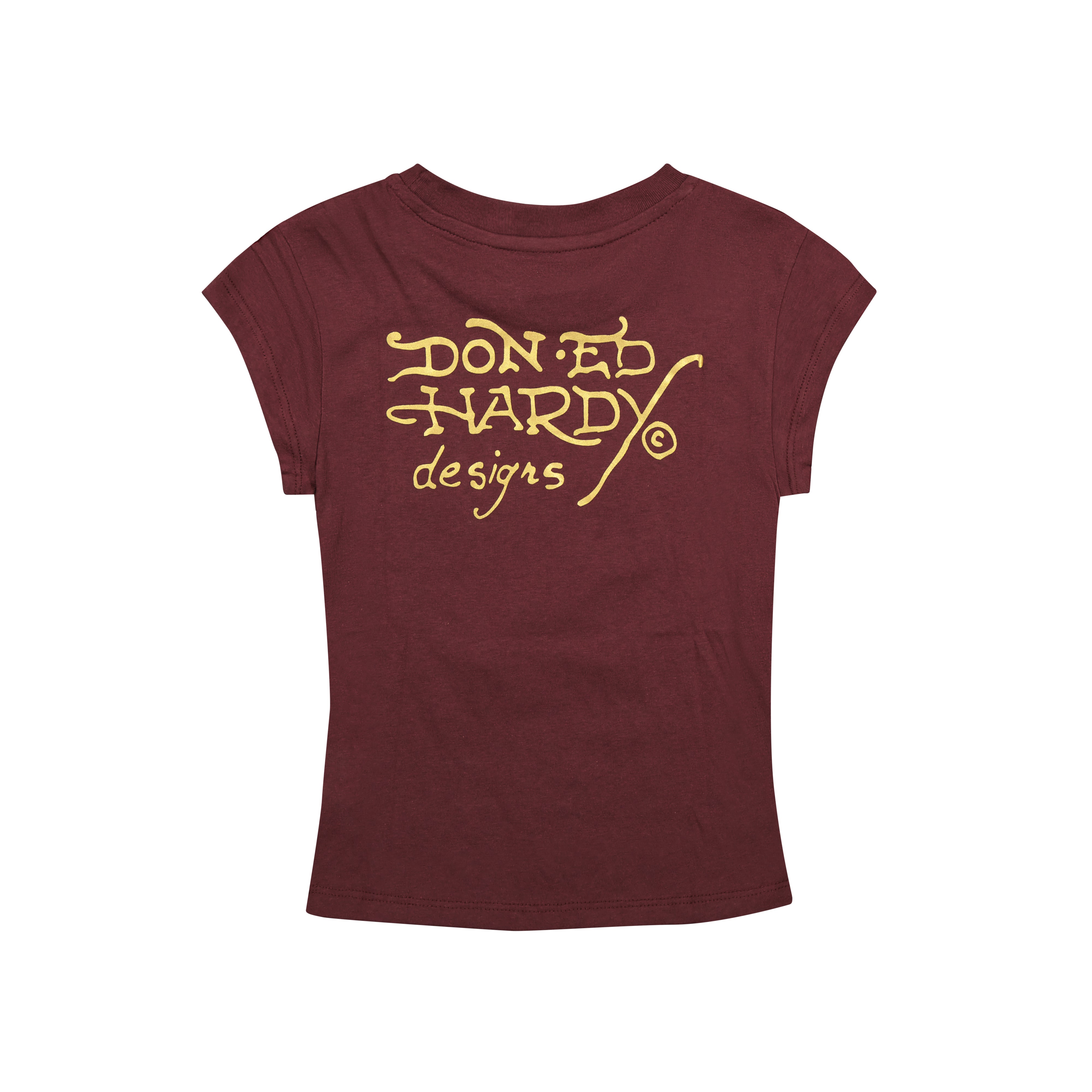 Diamond Flower Cap Sleeve Tee