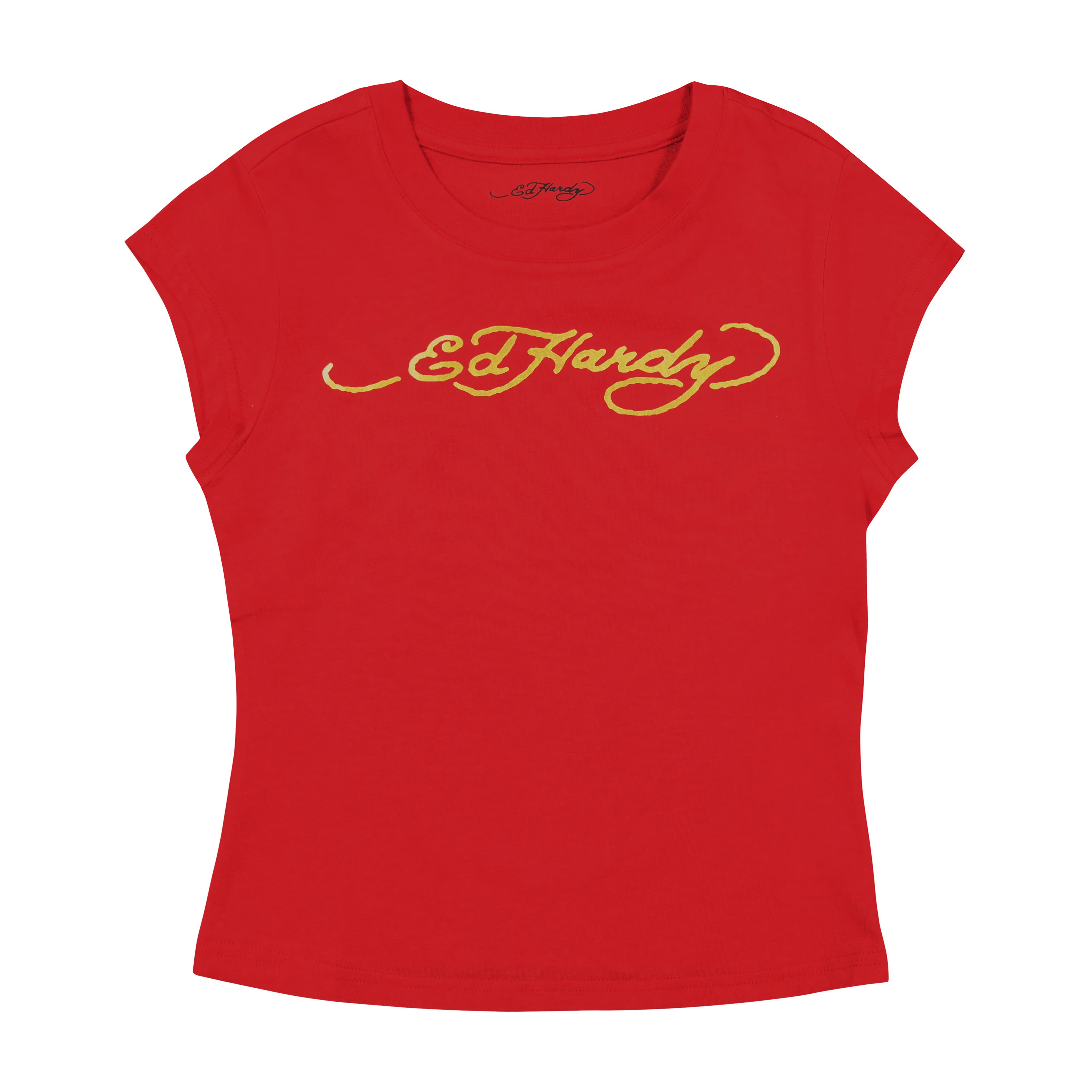 Dragon Cap Sleeve Tee - Cherry