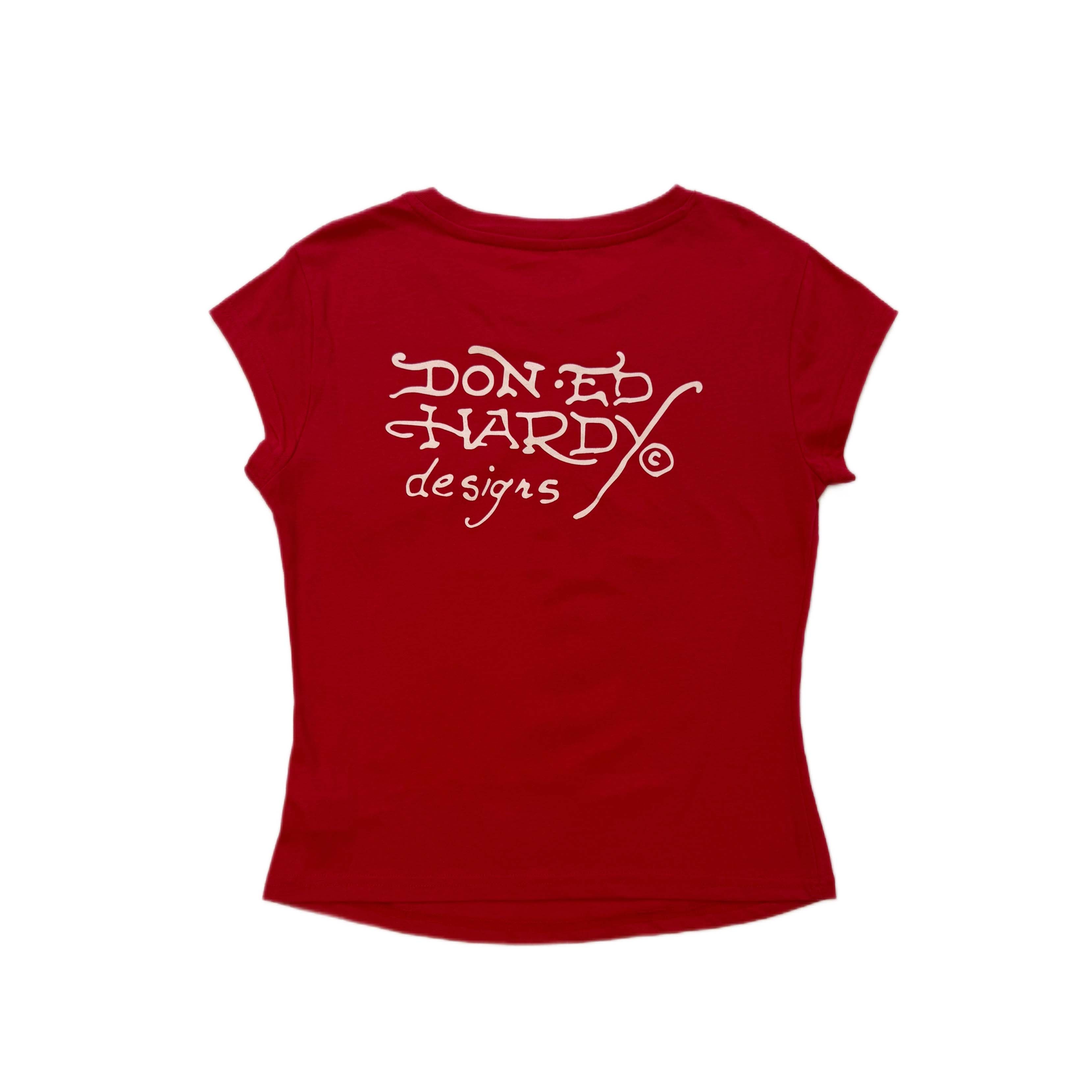Panther Rhinestone Cap Sleeve Tee