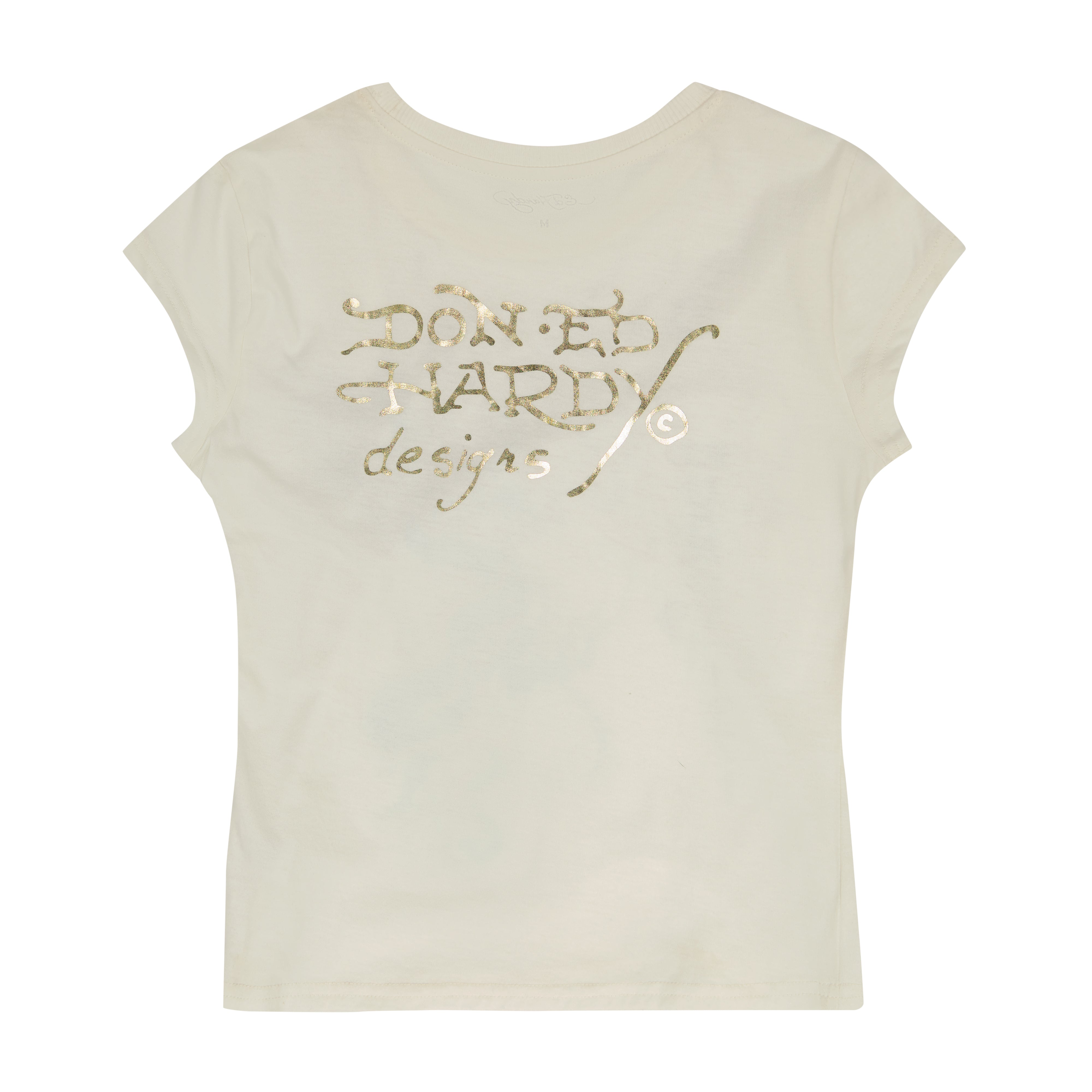 Dragon Cap Sleeve Tee - Ivory
