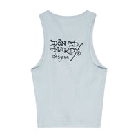 edhardyoriginals S / ARCTIC BLUE Swallow Rib Tank Top