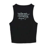 edhardyoriginals S / BLACK Cali Koi Rib Tank Top