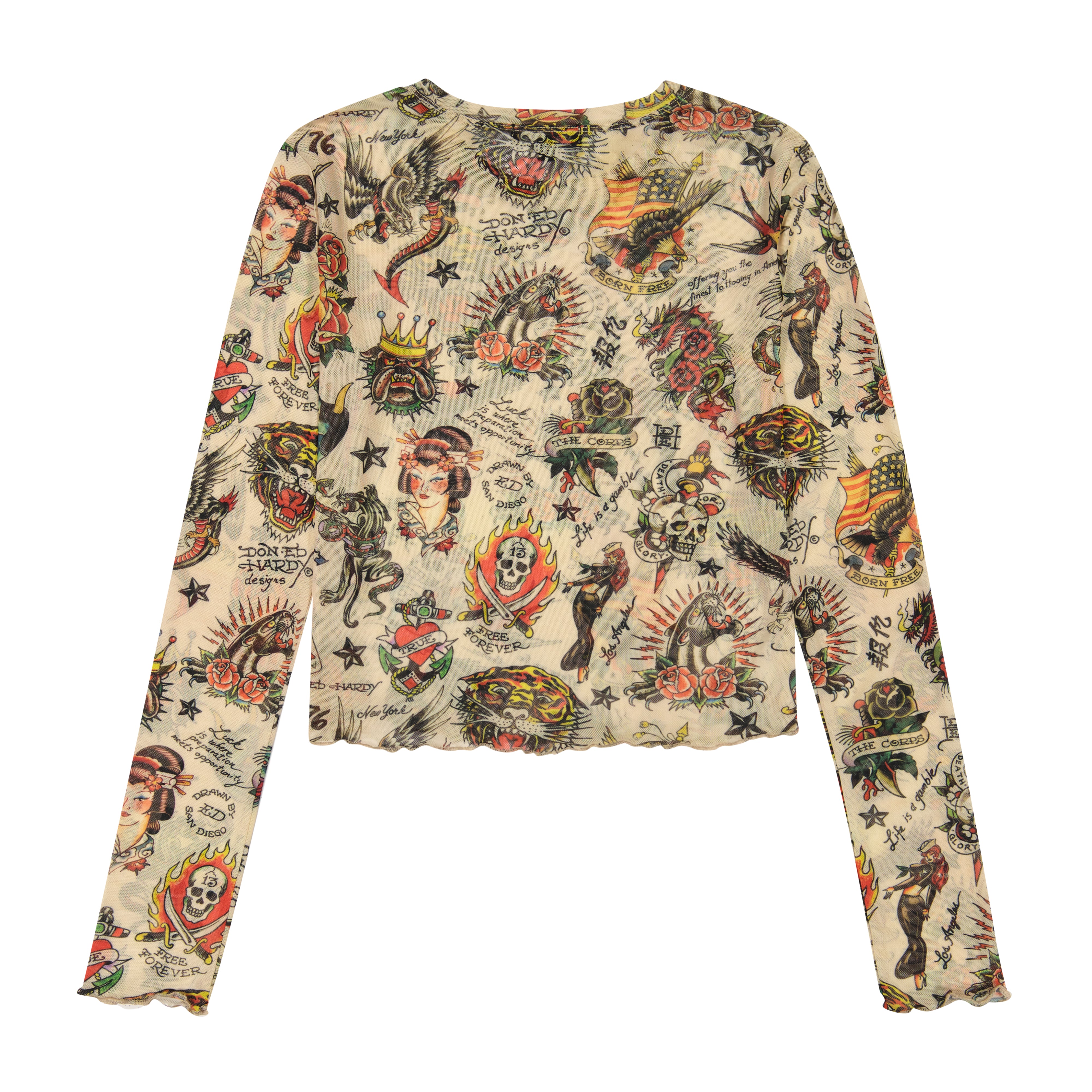 Mesh Flashboard Long Sleeve