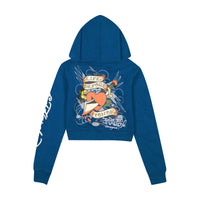 edhardyoriginals S / SAPPHIRE LKS Skull Zip Front Hoodie